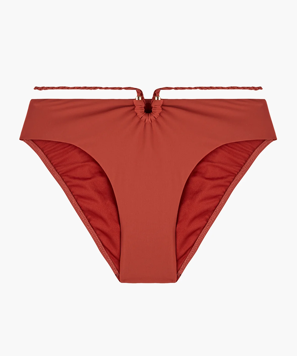 Summer Journey Bas de maillot de bain taille haute Clay