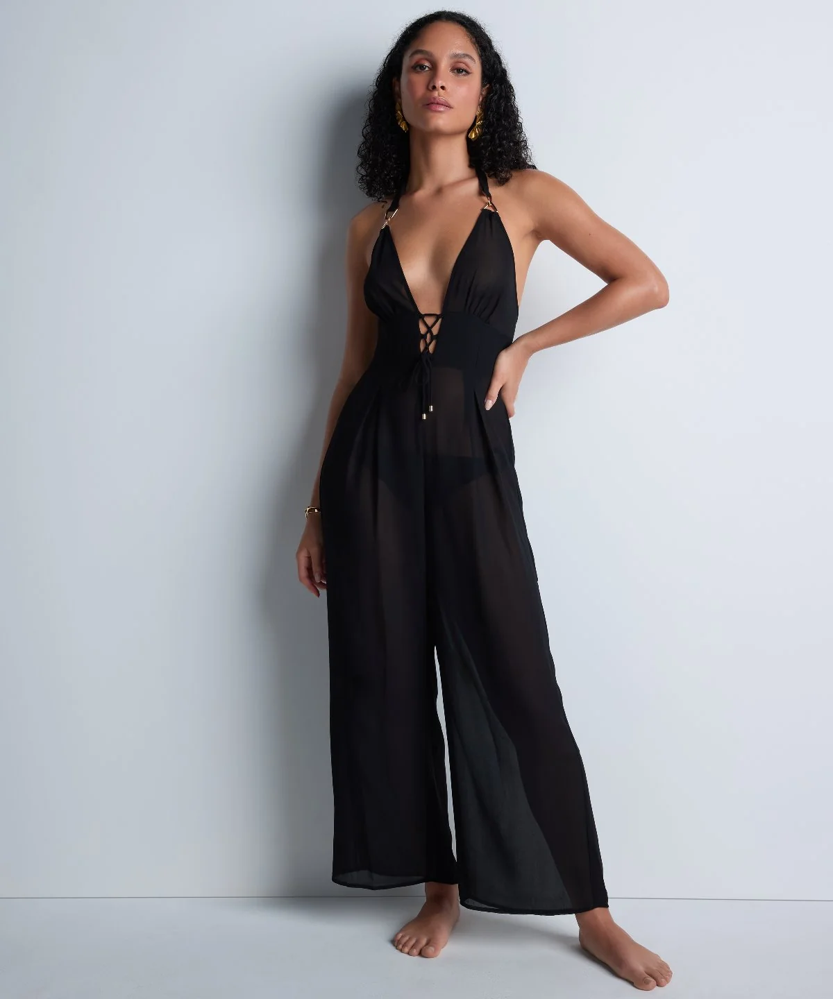 Beach Walk Combi-pantalon Black - Image 4
