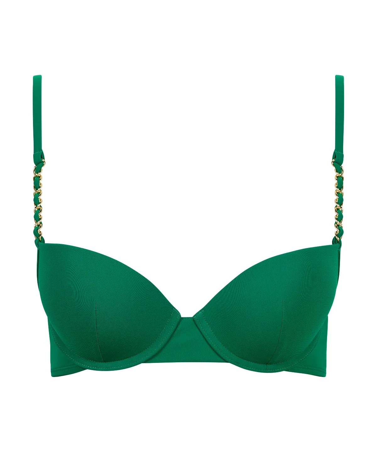 Sparkling Treasure Haut de maillot de bain Push-up coques Palm Green - Image 3