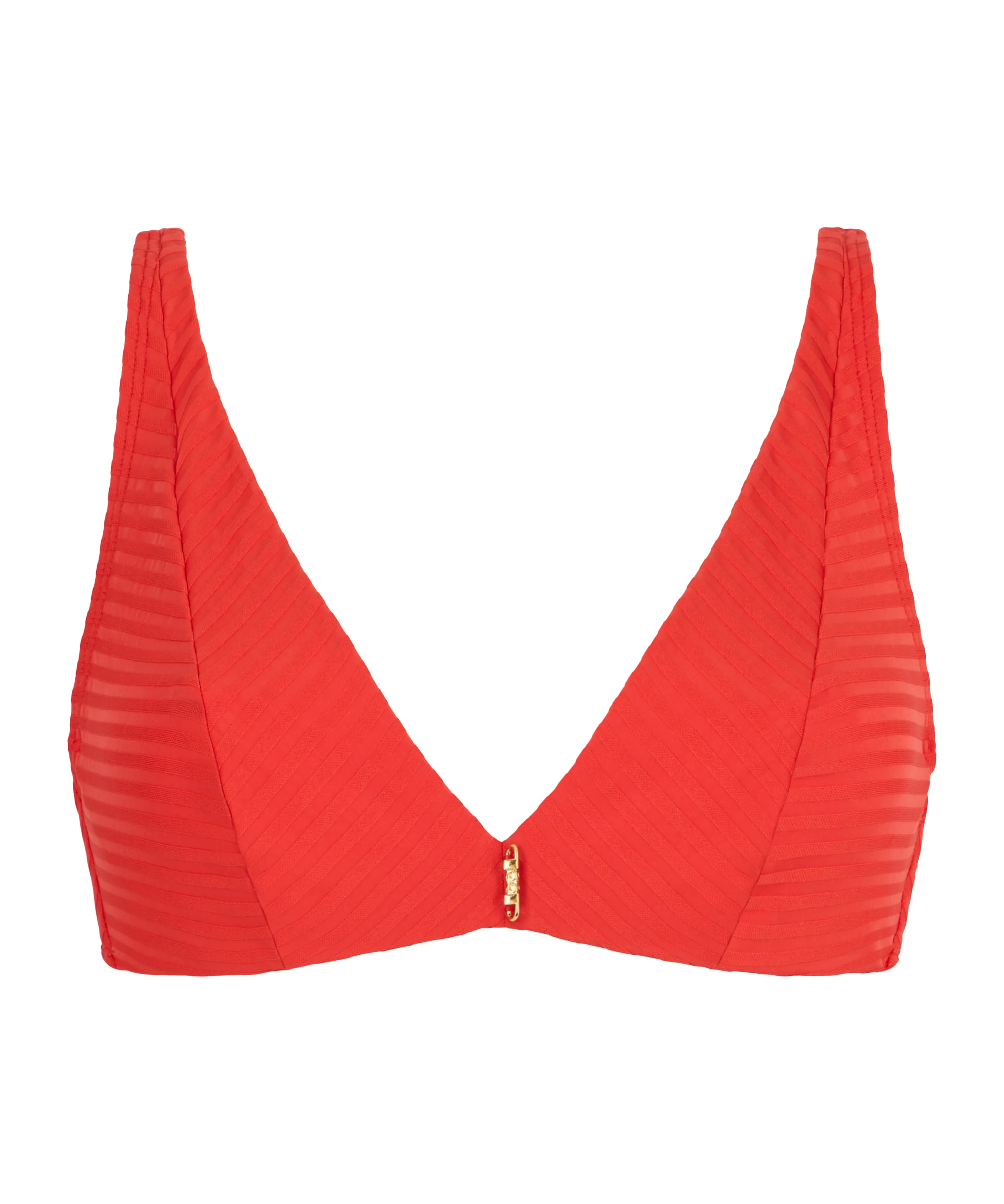Sun Pop Haut de maillot de bain Triangle emboîtant Corail - Image 6