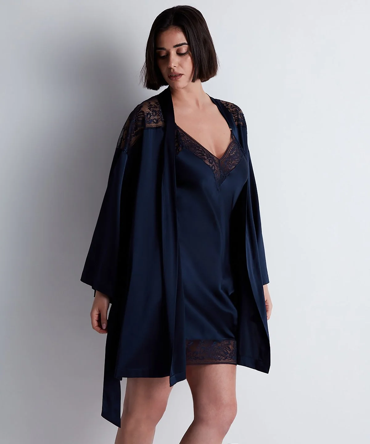 Midnight Whisper Kimono Evening Blue - Image 5