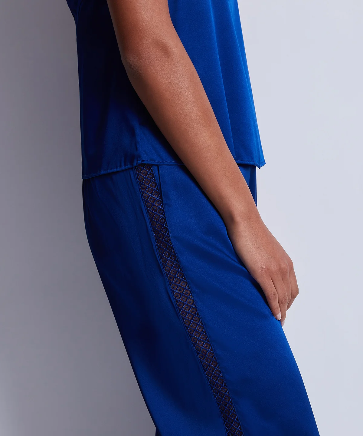 Silk Desire Pantalon Electric Blue - Image 7