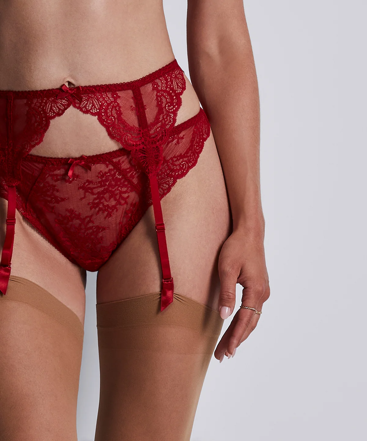 Danse des Sens Porte-jarretelles Irresistible Red - Image 4