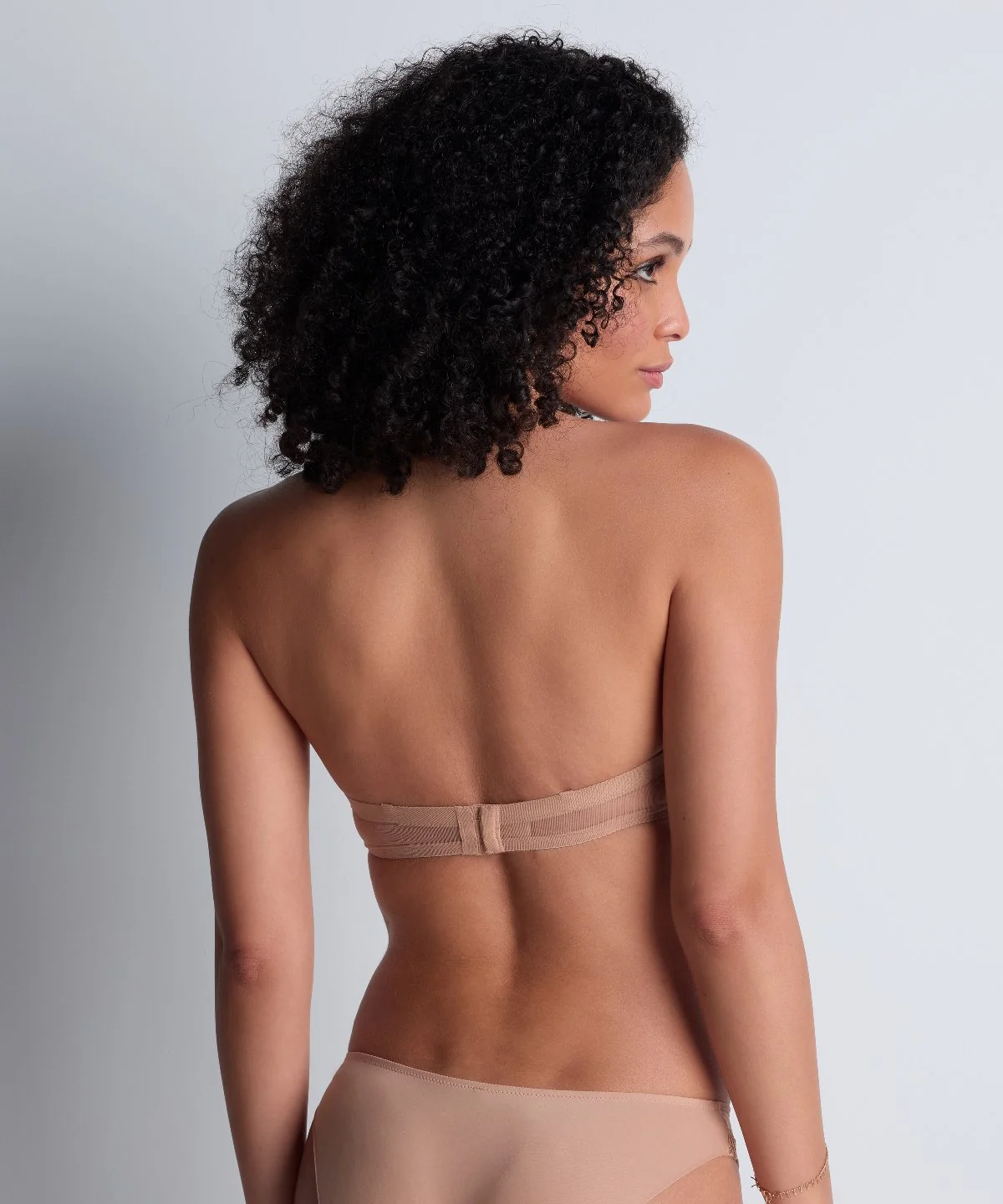 Sheer Emotion Soutien-gorge Bandeau plunge Sand - Image 5