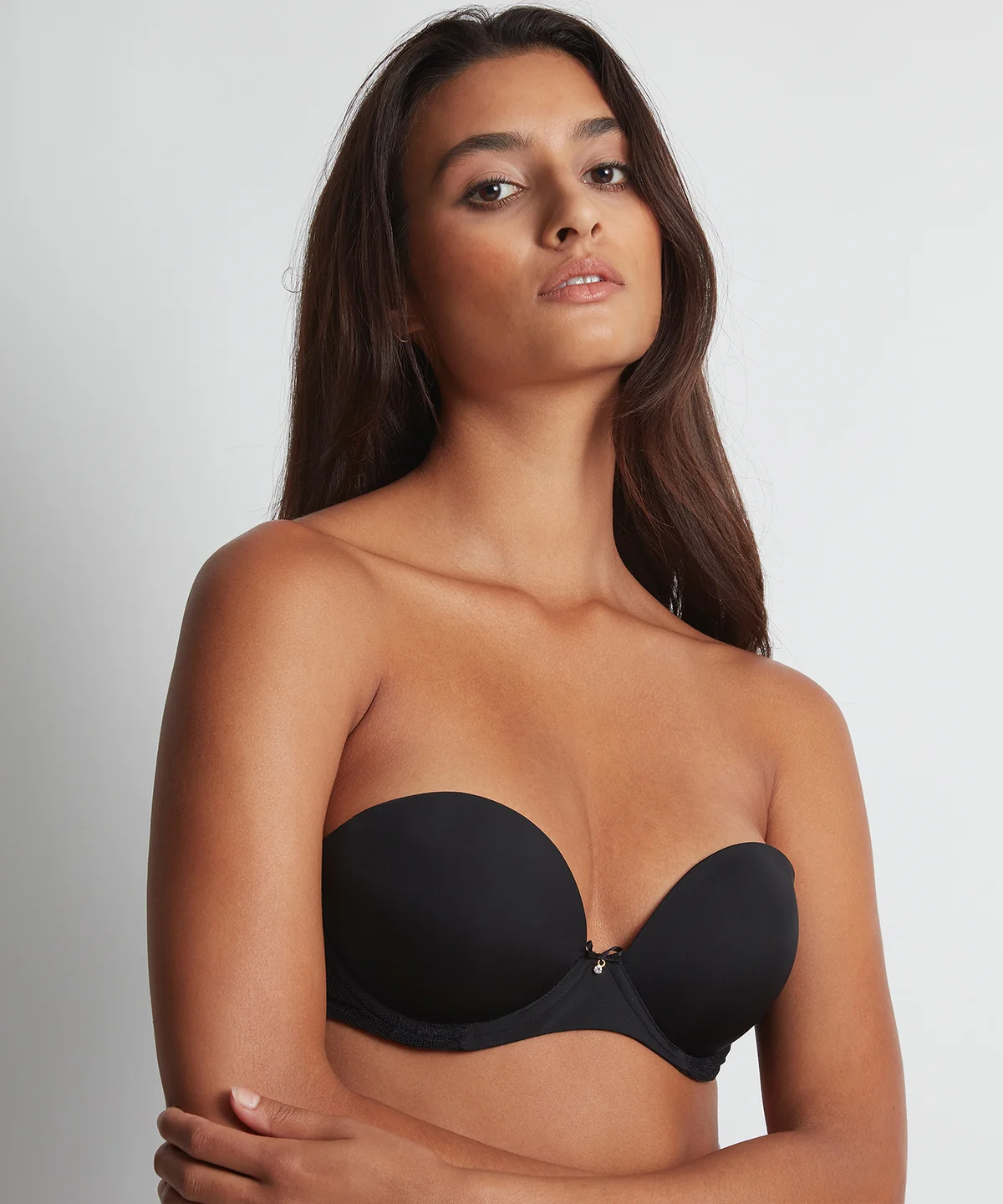 Sweetessence Soutien-gorge Bandeau plunge Noir - Image 3