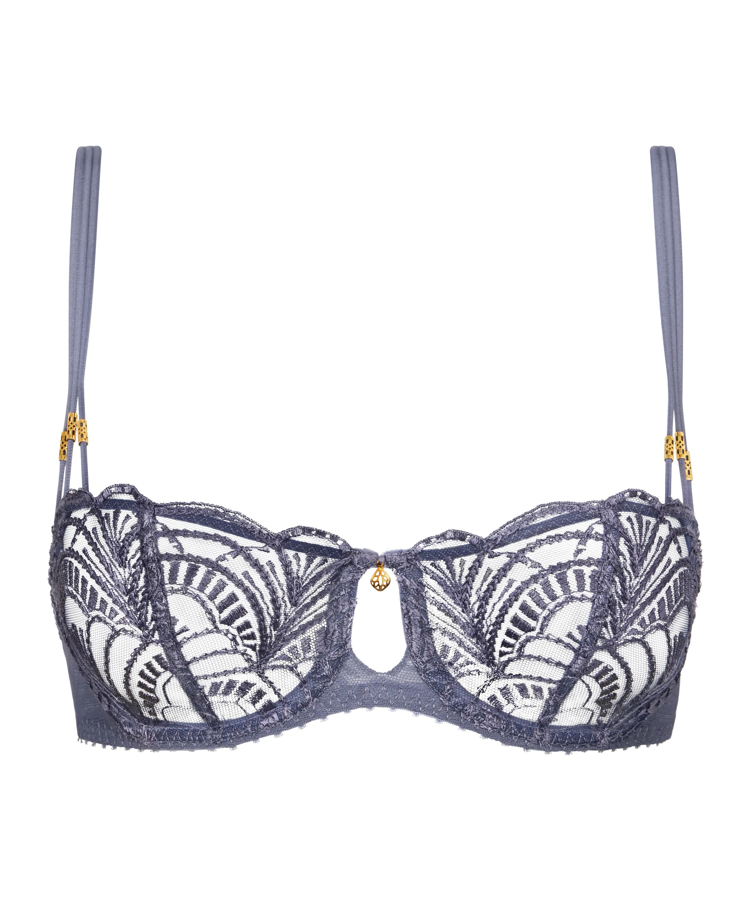 Vibes Soutien-gorge Corbeille avec armatures Denim - Image 3