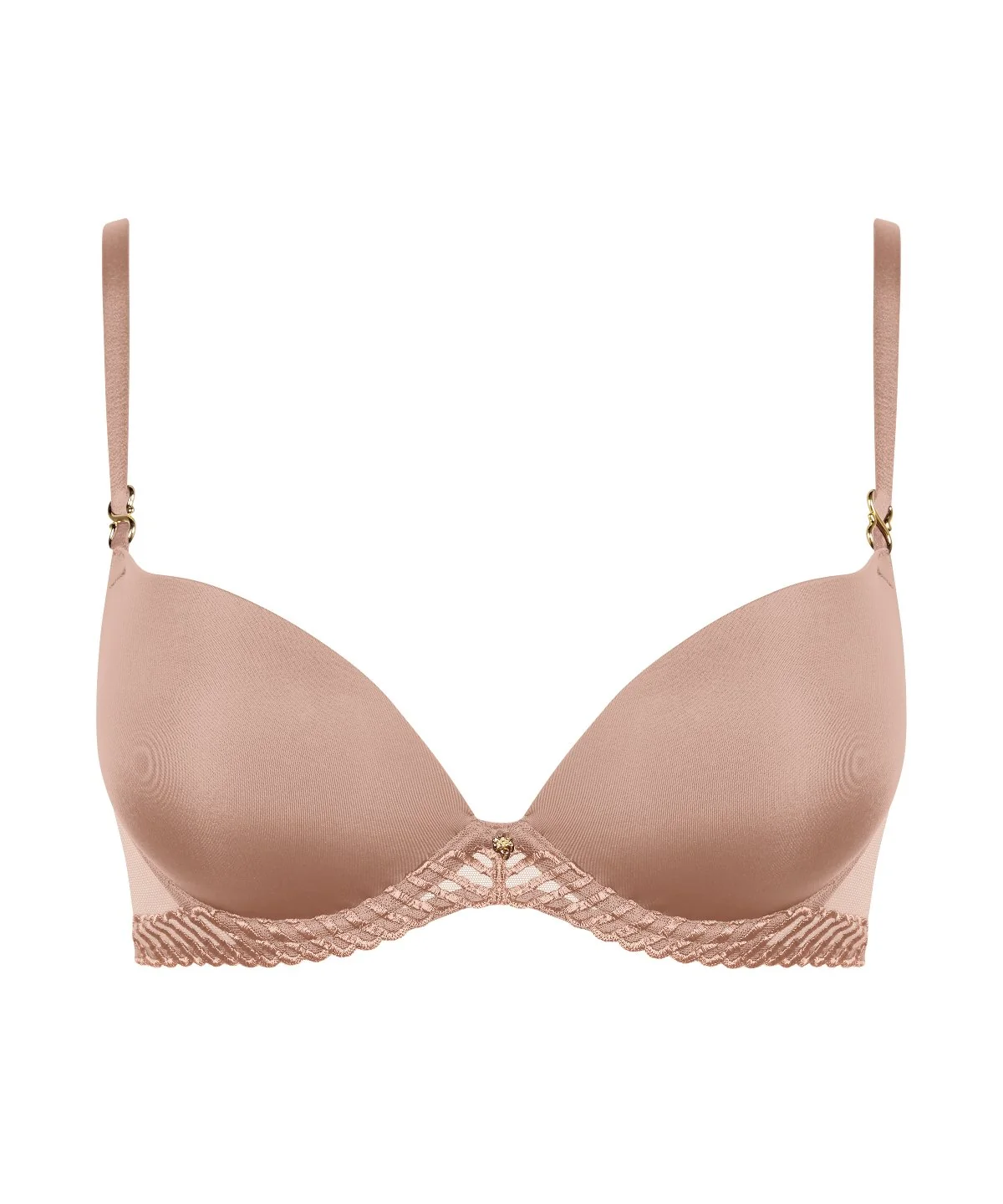 Sheer Emotion Soutien-gorge Push-up coques Sand - Image 3
