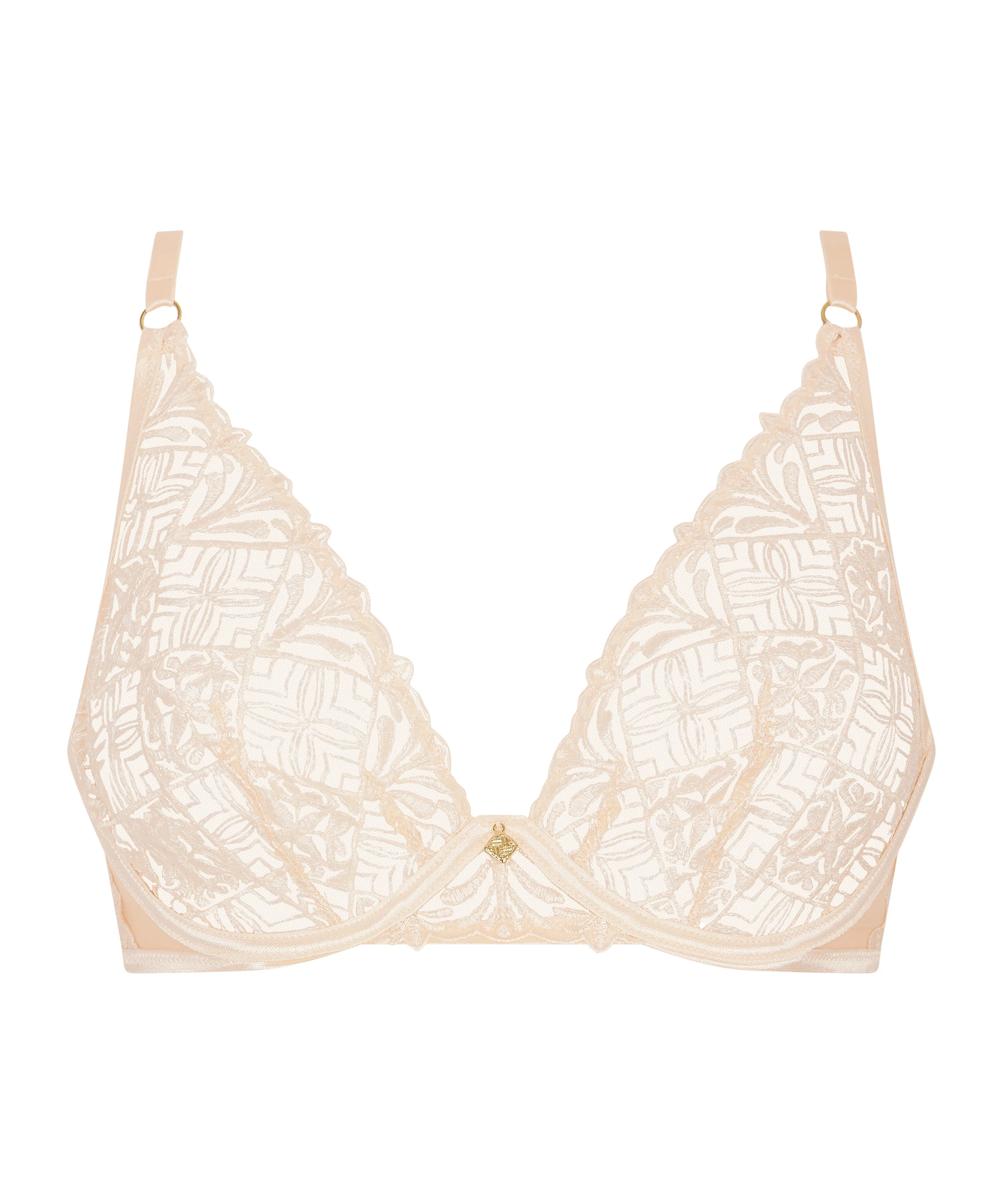 Iconic Calypso Soutien-gorge Triangle avec armatures Dune - Image 9
