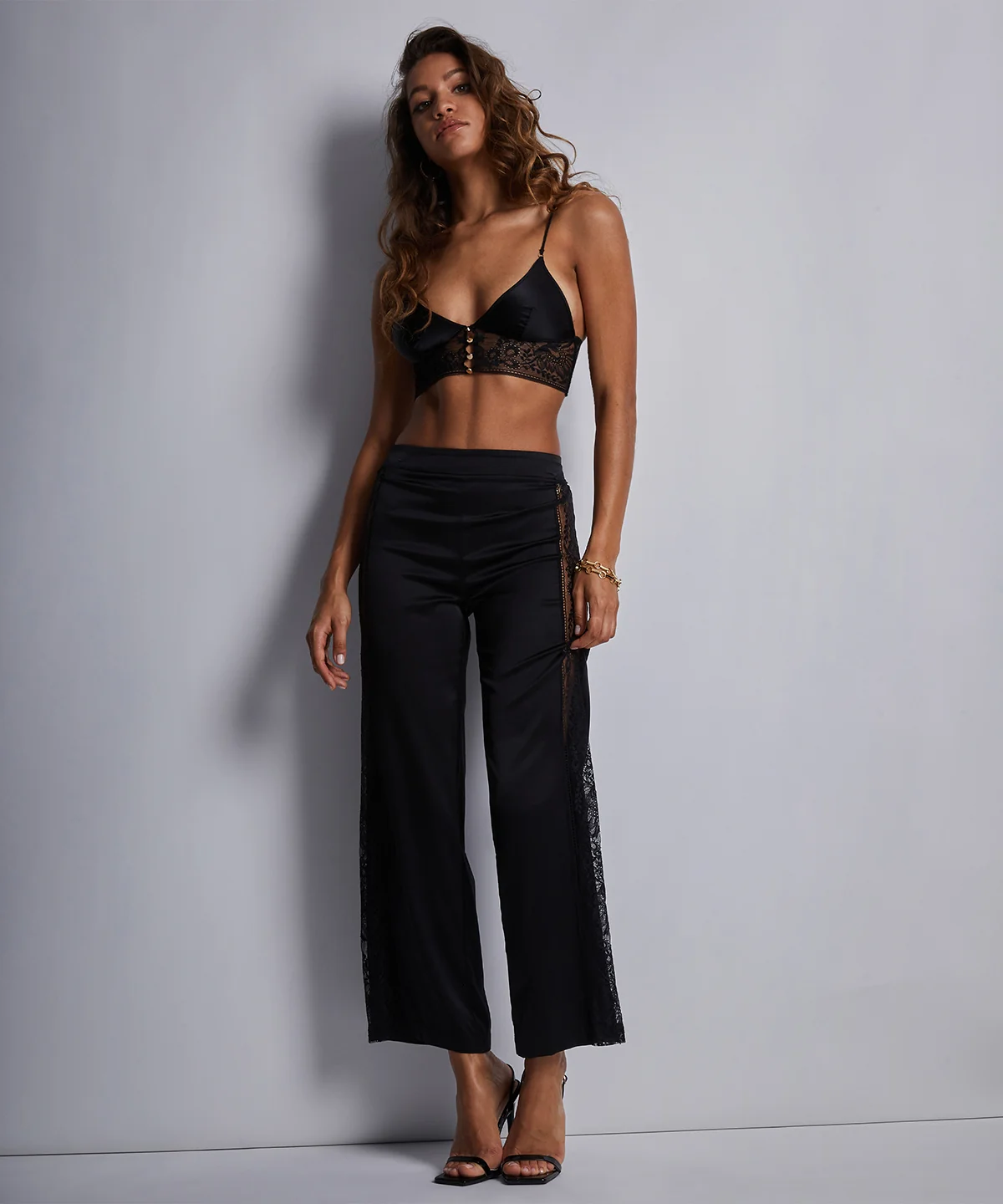 Midnight Whisper Soutien-gorge Triangle Noir - Image 5