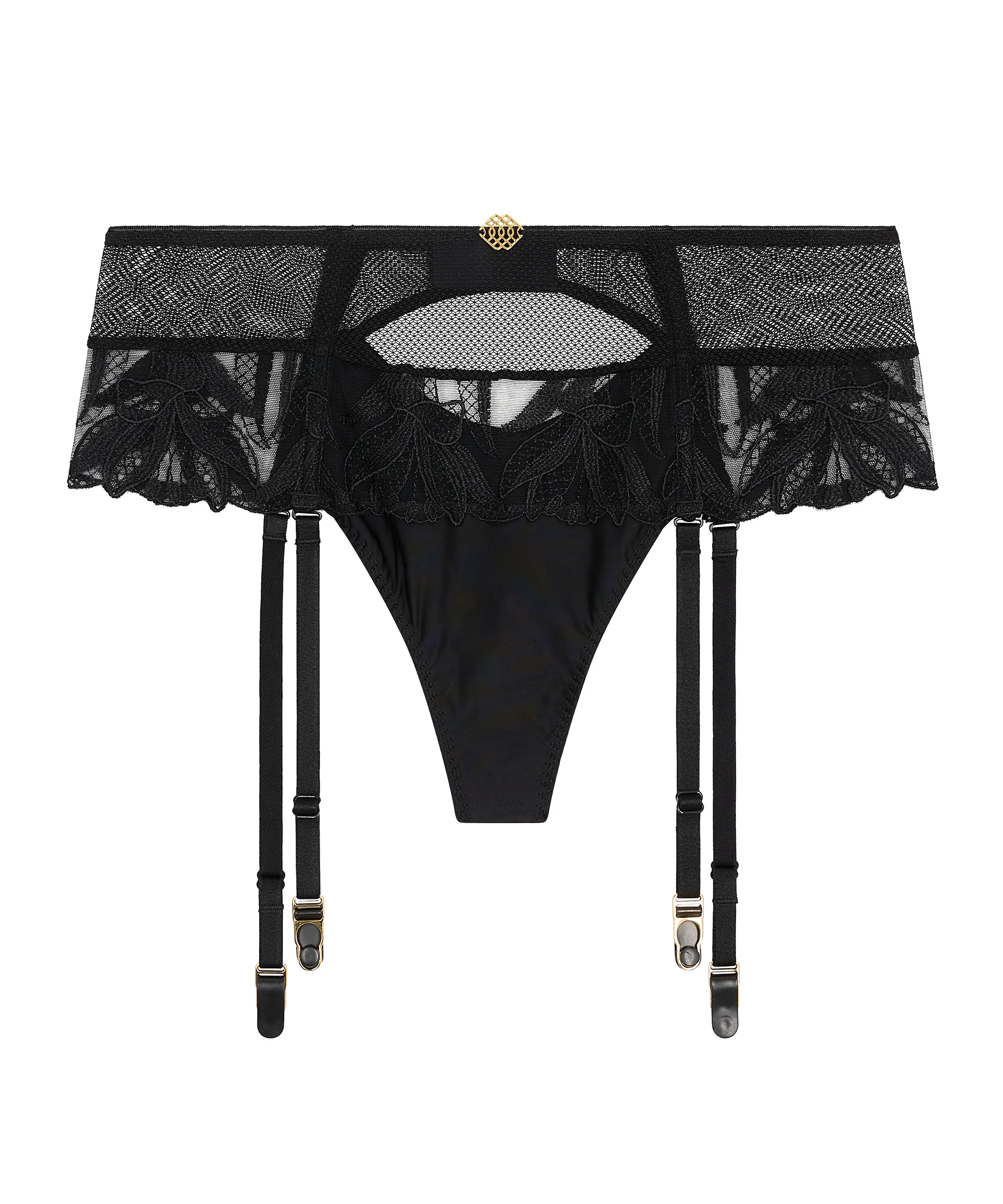 Sweet Euphoria Tanga porte-jarretelles Black - Image 6