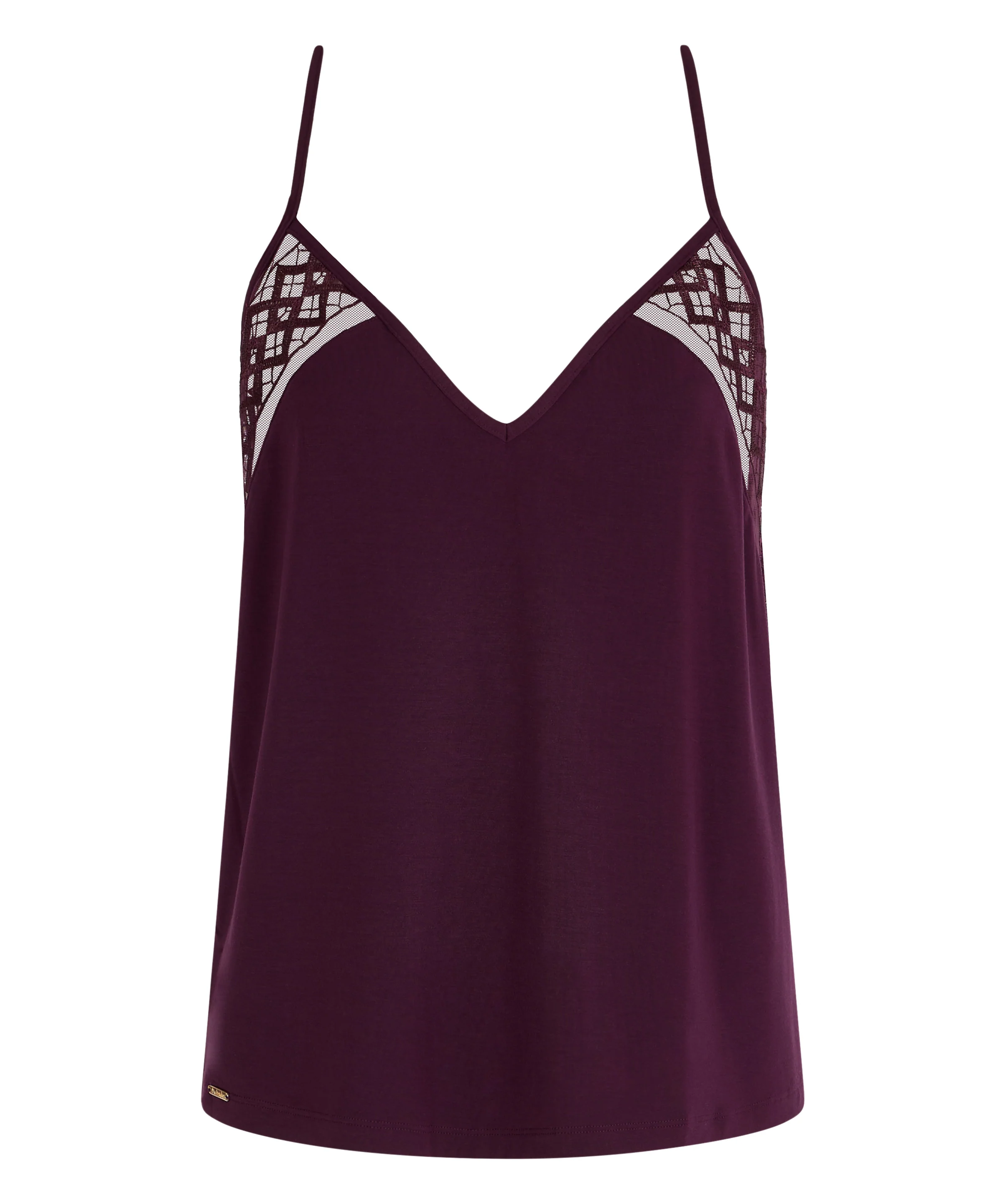 Sweet Obsession Top à fines bretelles Deep Berry - Image 5