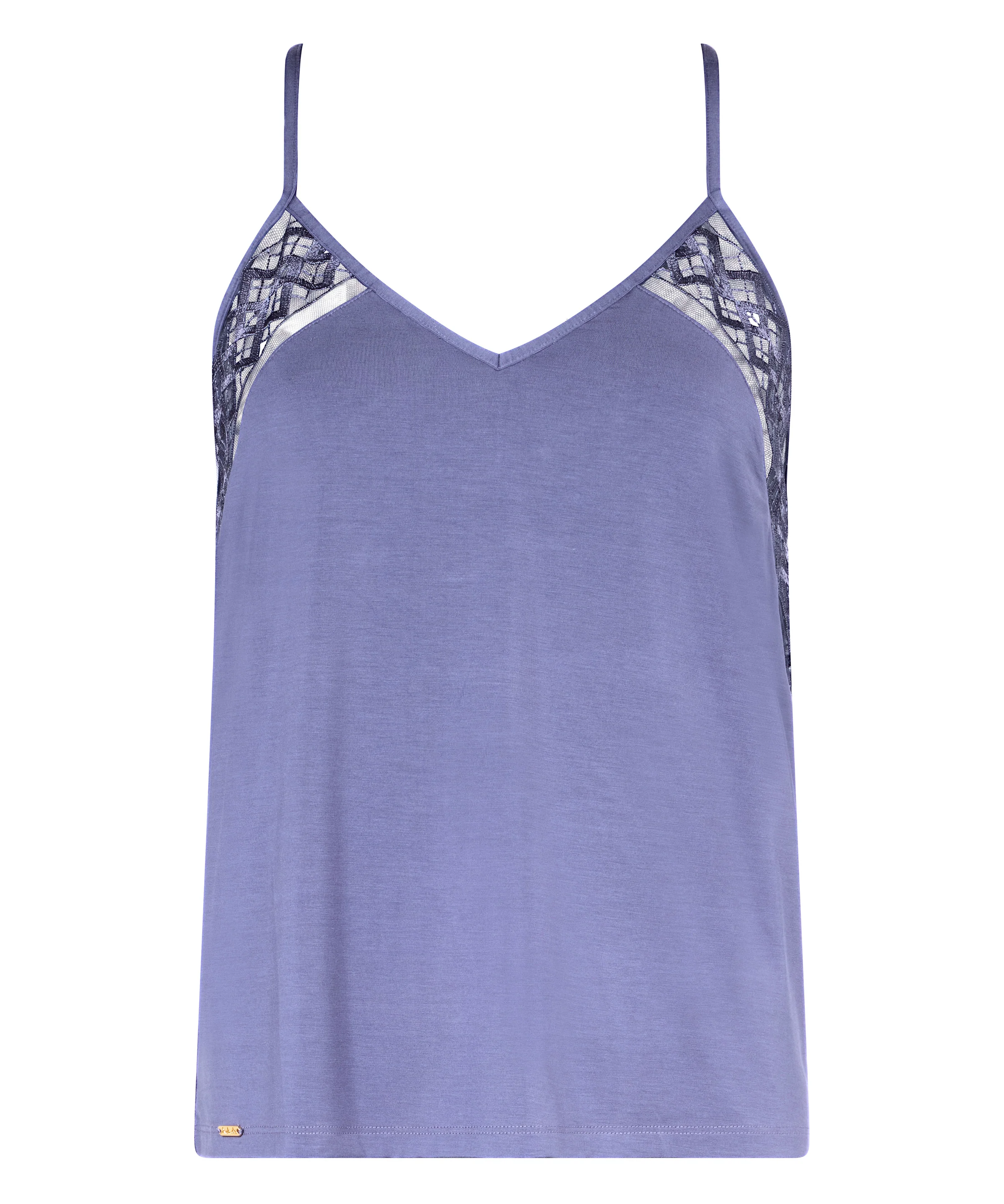 Sweet Obsession Top à fines bretelles Denim - Image 3