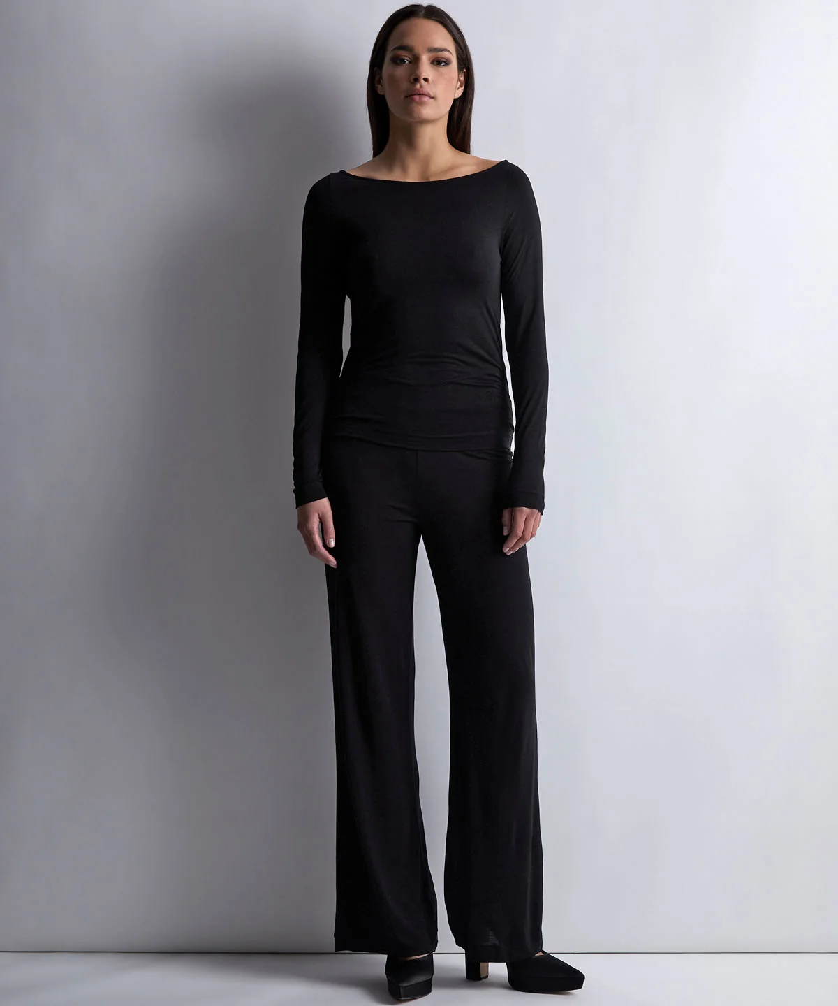Night Crush Top manches longues Noir - Image 2