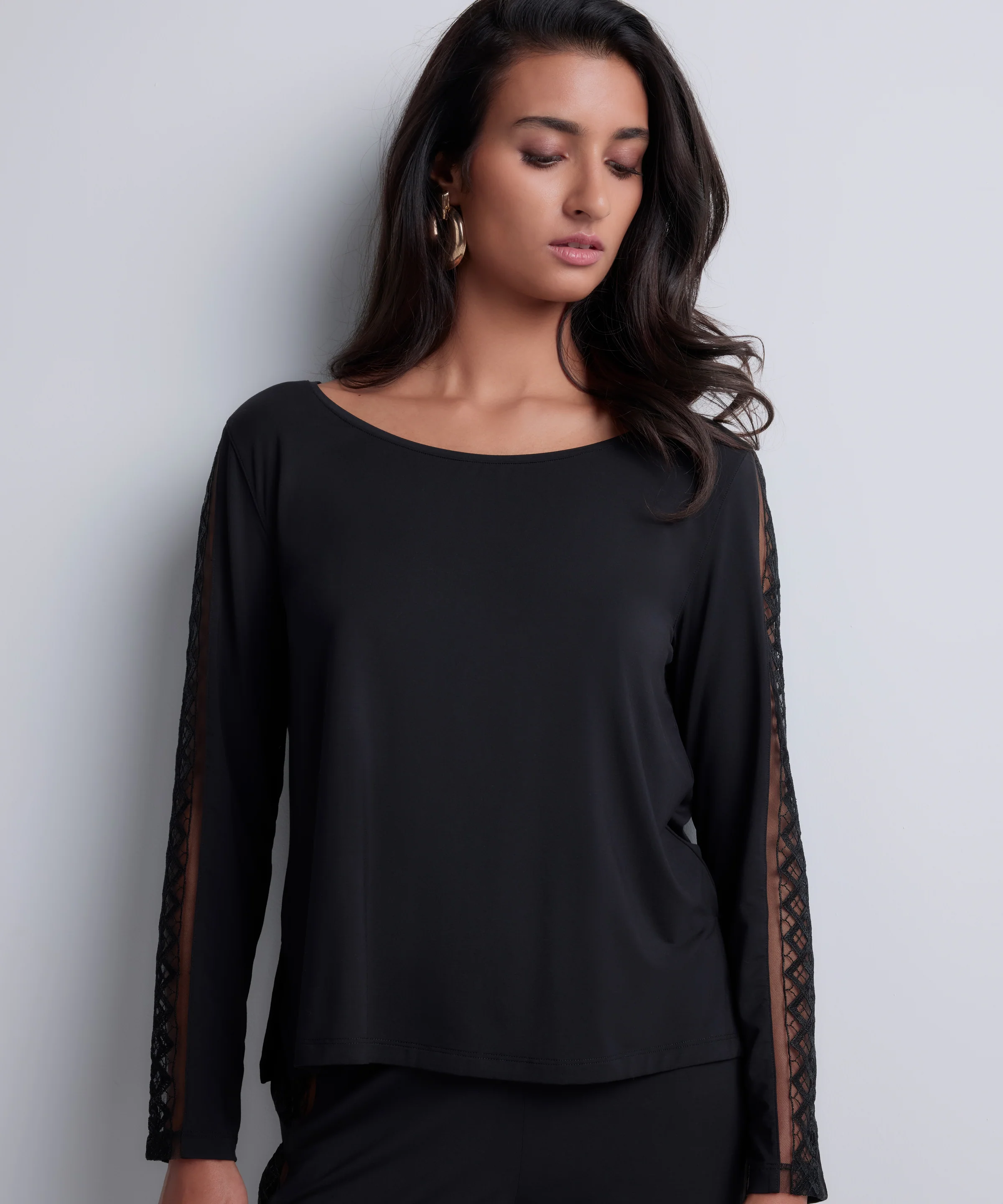 Sweet Obsession Top manches longues Black - Image 2