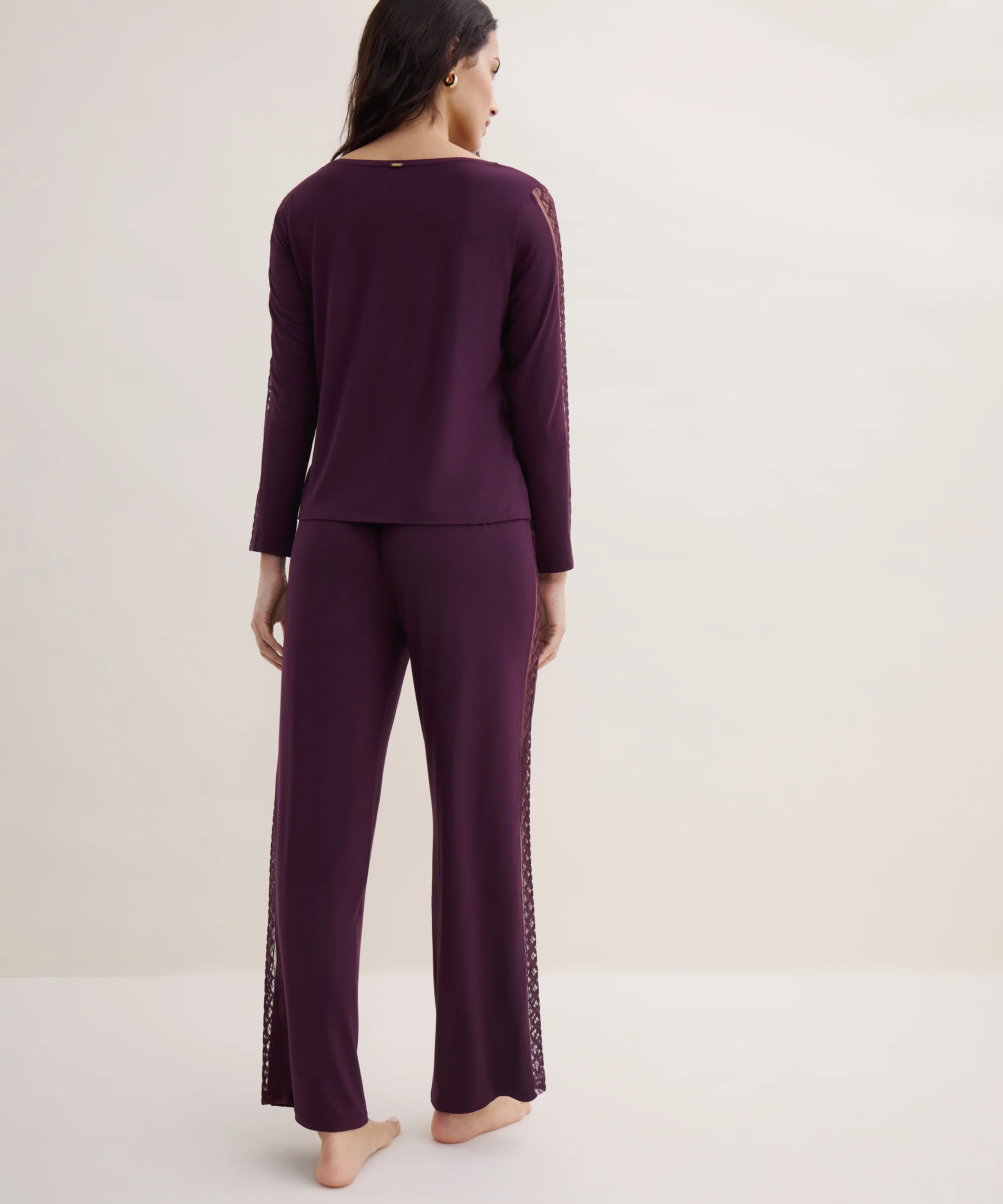 Sweet Obsession Top manches longues Deep Berry - Image 4